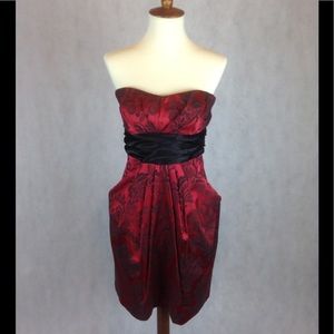 Strapless Pocket Dress